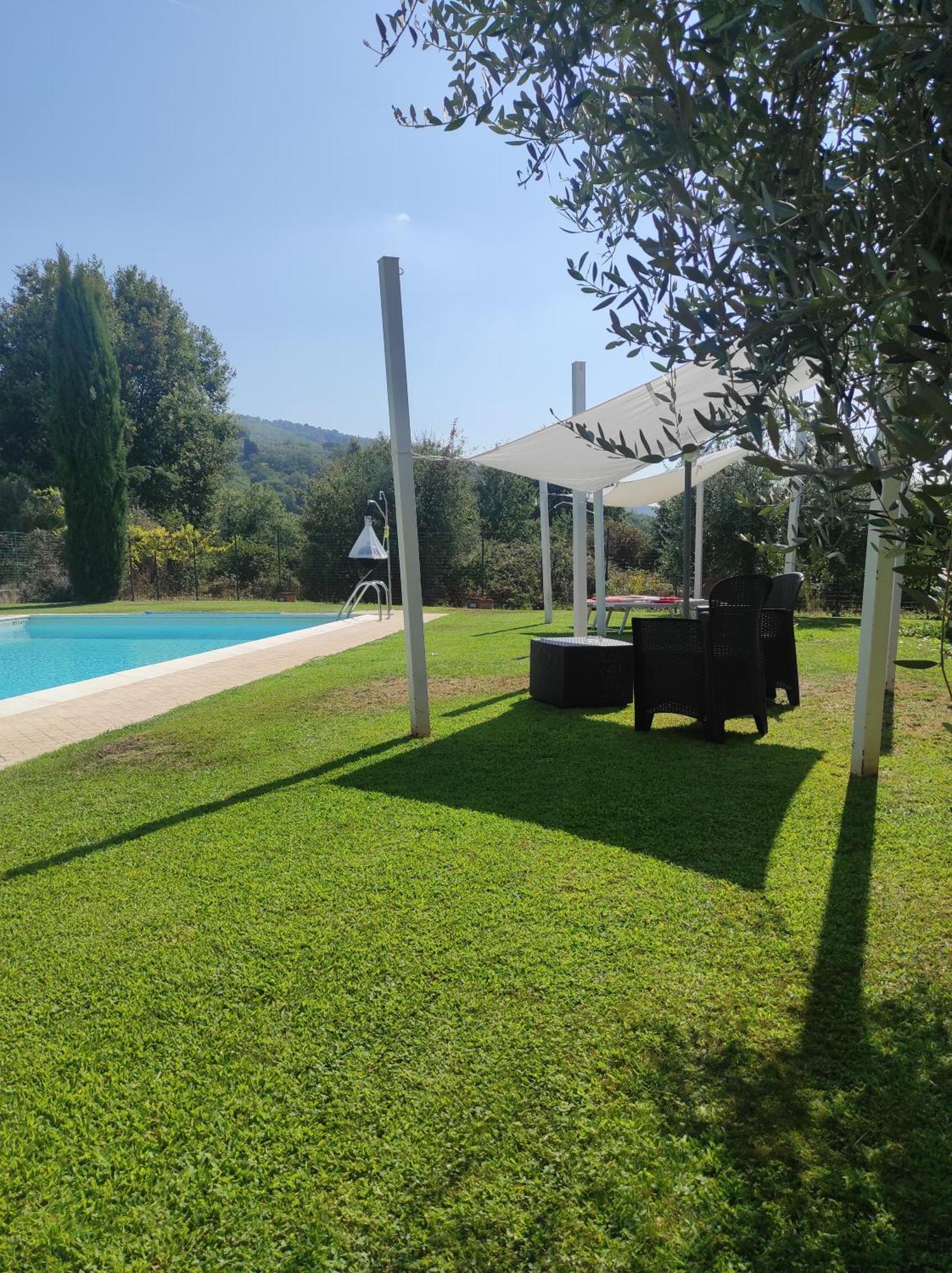 Casa Macinarino Appartamento 6 Con Piscina Loro Ciuffenna Dış mekan fotoğraf
